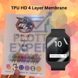 tpu matte scratch repair membrane for watch