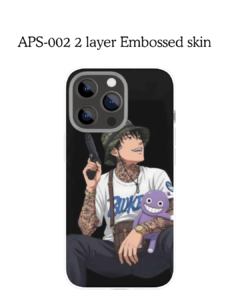 APS-002 2 layer Embossed skin