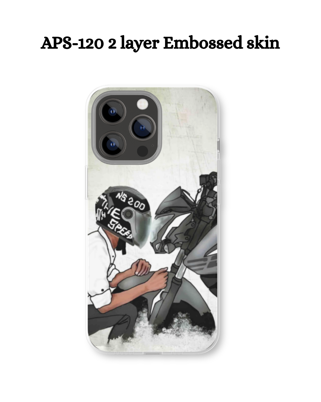 aps 120 2 layer embossed skin APS-120 2 layer Embossed skin