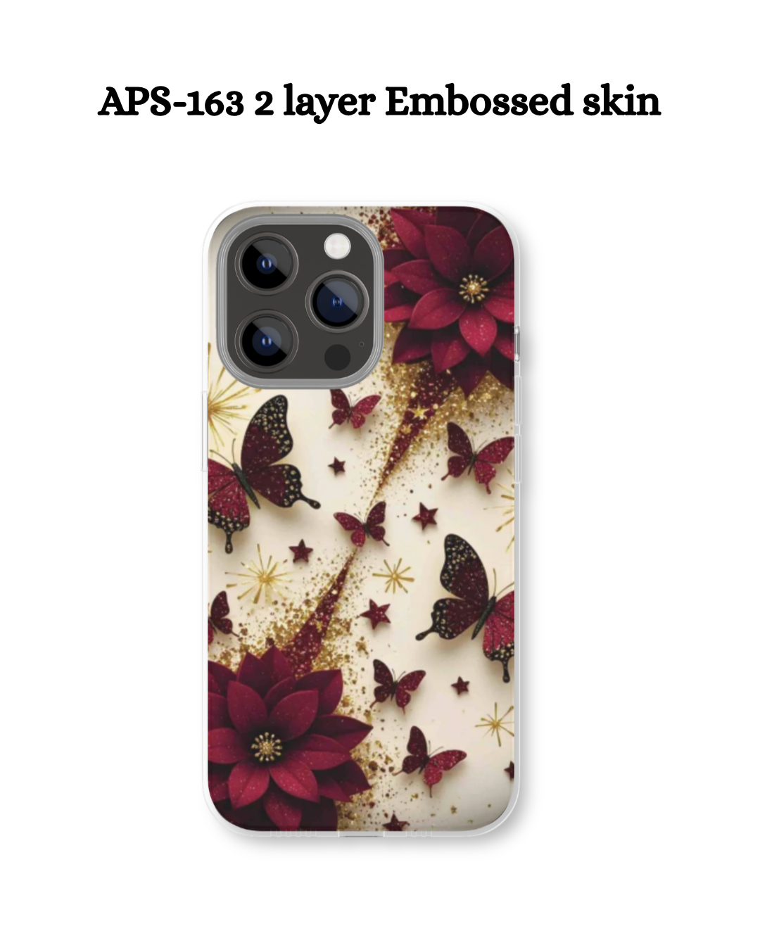 aps 163 2 layer embossed skin APS-163 2 layer Embossed skin
