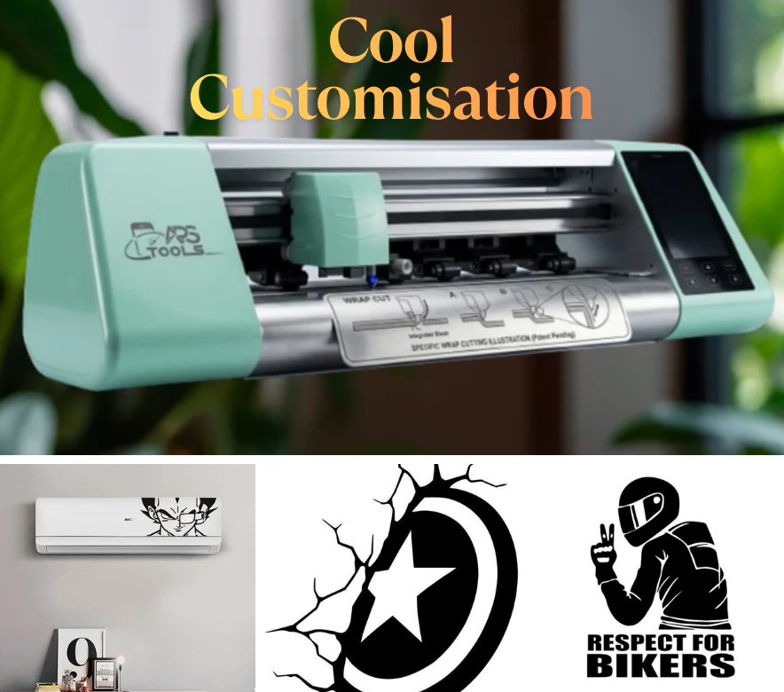 Home mobile skin cutting plotter